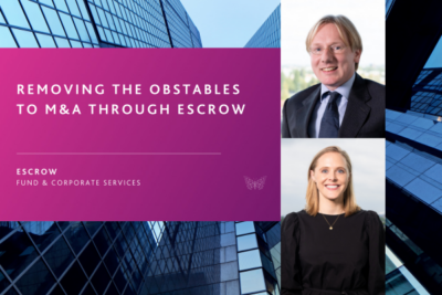 Removing the obstacles to M&A through escrow